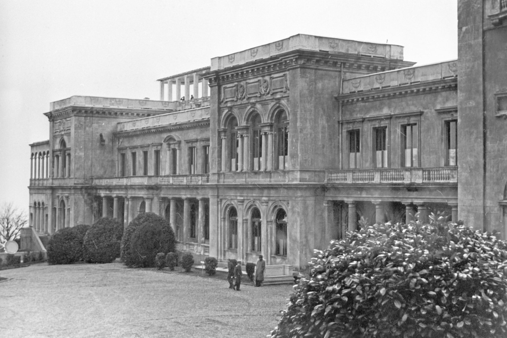 ялтинская конференция в ливадийском дворце