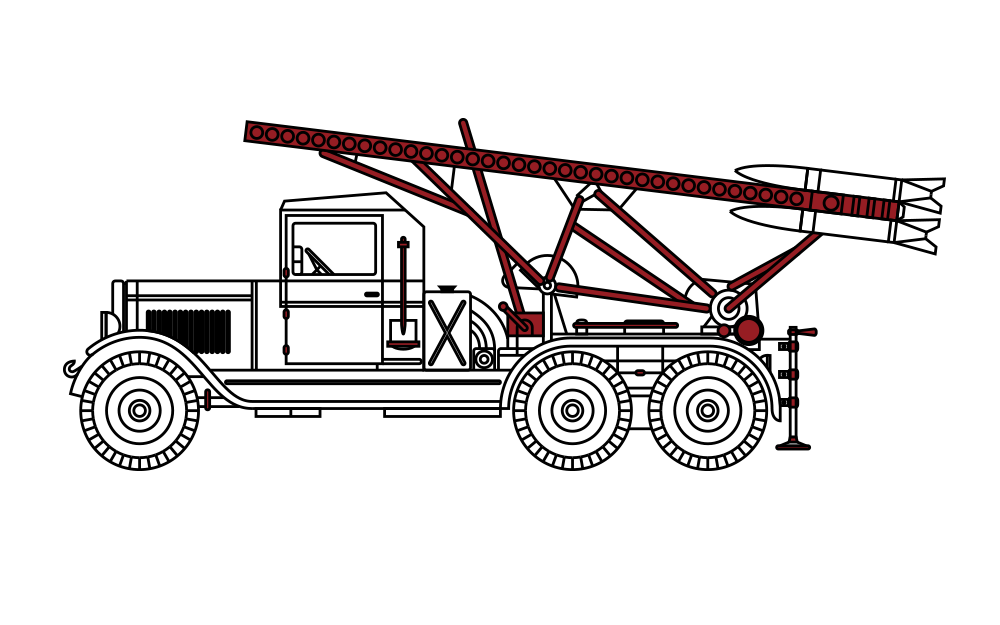 Бм 13 катюша рисунок
