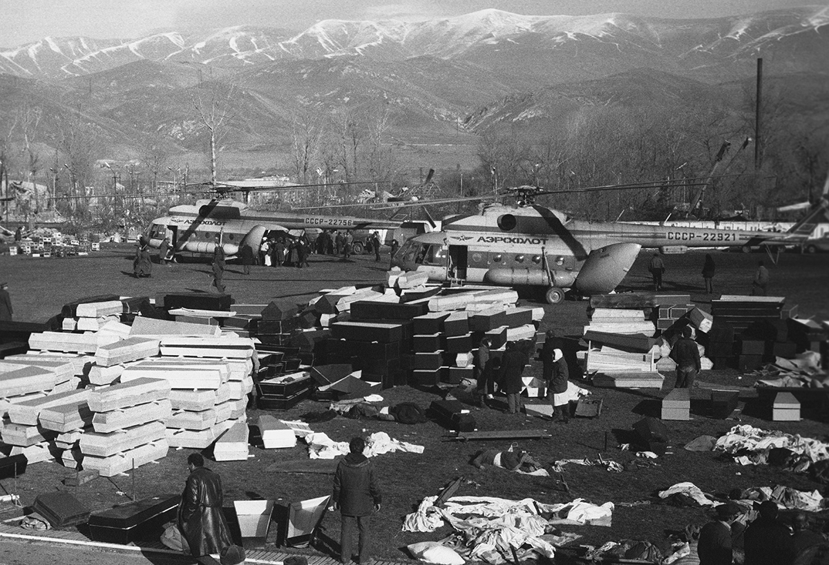 Землетрясение в армении 1988 фото